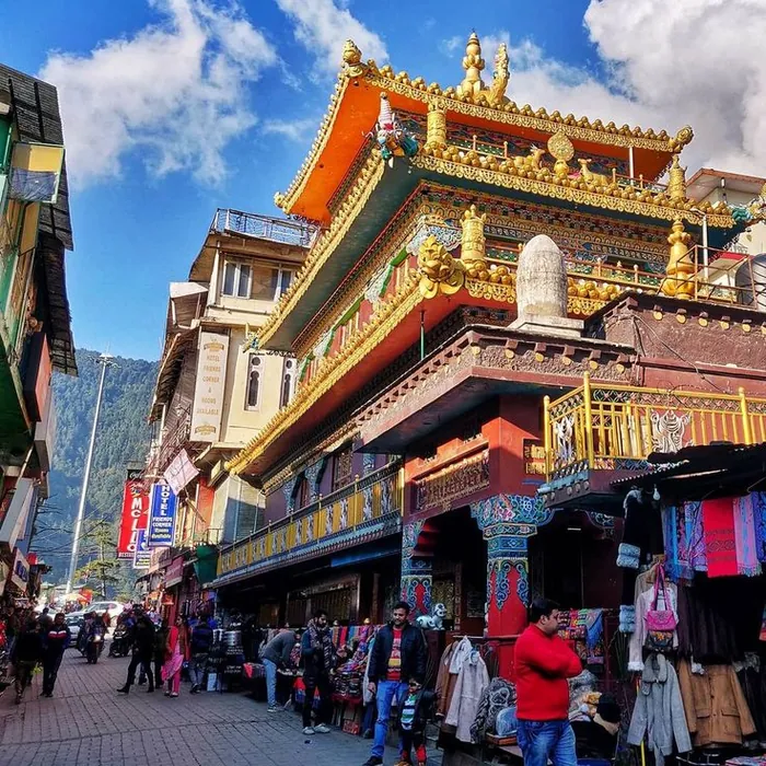 Ornate Himalayan monastery