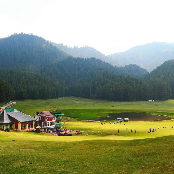 The emerald meadow of Khajjiar